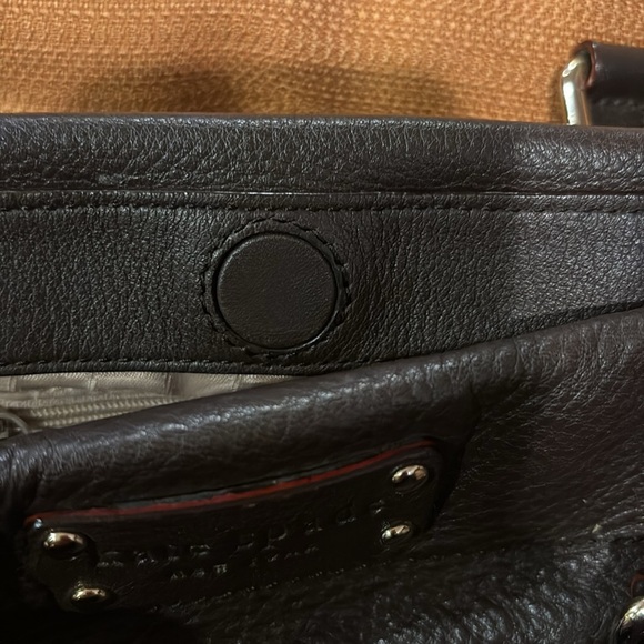 KATE SPADE BROWN LEATHER BAG GORGEOUS LEATHER 15” WIDE 8” LENGTH - Picture 8 of 14